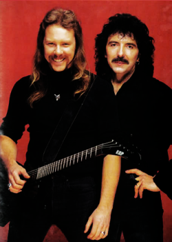 Theloadera-Deactivated20160104: Tony Iommi And James Hetfield