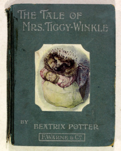 michaelmoonsbookshop: Tale of Mrs Tiggywinkle - Beatrix Potter -  early printing c1910 