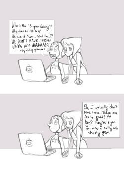 tassietyger:  Pearl Discovers Stephen Galaxy by tassietyger  This is by no means me attacking those who Stephen Galaxy content. I would be a hypocrite. I love all kinds of fan art of Steven Universe :D As Lapis said, there are some really good ones! Well,
