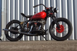 megadeluxe:  1942 Indian Scout by Rod Bobber :: via Cyclone Motor  via Moto-Mania World Roundup :: Vol. 9