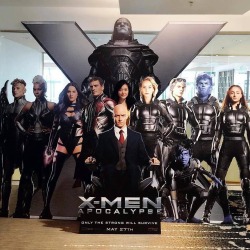 Jenniferlawrencefilms:  First Look At X-Men: Apocalypse’s Full Cast Standees