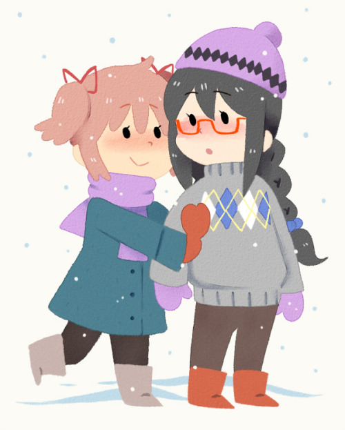 XXX angeban:  obligatory winter picture with photo