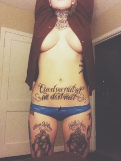 bunnyharlow:  I’m starting to be ok in my own skin.