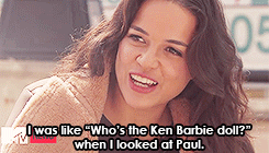domsletty:  Michelle Rodriguez&rsquo;s first impressions of Fast &amp; Furious castmates ↳ 3/30 Days of Michelle Rodriguez  