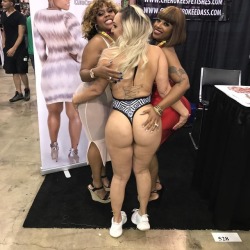 thequeencherokeedass:  It was good to finally meet @msyummys and seeing @ninakaay1 Exxxotica Chicago!!! Coming Soon Cherokeedass.com and Cherokeesfetishes.com (at Donald E. Stephens Convention Center)