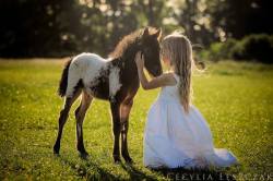 atthebarn:  This is amazing. When my trainers horse has her foal I’m doing a photo shoot with D and the foal like this omg. 