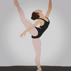 Joffrey Ballet Dancer Katie Muesen.                                               Ref: giaonthemove.com.                  #sketchclub