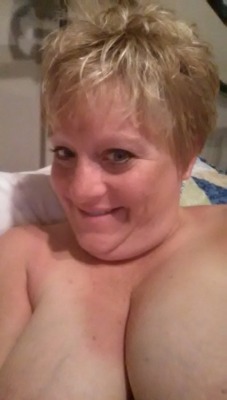 bbwselfies:  Hi guys…. My name is Brenda I’m a 5’1” true blonde blue eyed 44 yr old divorced horny mom from Pennsylvania …. First I want to thank BBWSelfies for posting my selfies… Guys I’m a true slut with 38dd sensitive tits which cry
