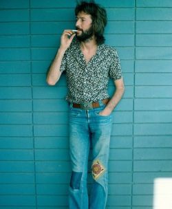 shopmidnightrider: “Music will always find its way to us, with or without business, politics, religion, or any other bullshit attached.” 🎵🌼🚬 Happy Birthday Eric Clapton ( March 30th 1945 )