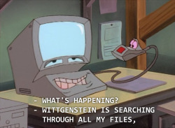 There&rsquo;s this weird vaguely sexual bit at the end of Brave Little Toaster to the Rescue where this one computer interfaces with this other computer and then it ends by this computer spewing out a bunch of paper. And, like, what? Why?