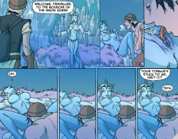 anlinndubh:  randomredux:  thefingerfuckingfemalefury:  thetwerkingthomas:  tevinter-is-coming:  Snow Queen (x)  WTF THIS IS HILARIOUS  LESBIANS GET SHIT DONE :D  Lesbians and FUKKEN DWARVES, YEAH!  Ok NSFW but everyone should read oglaf, go do it! 