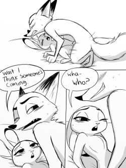 sar-nsfw: There’ll be a day when I actually do make a nsfw comic and take it seriously. This is not that day. I so wish I could do that with my bunny babe~ &lt; |D’‘‘