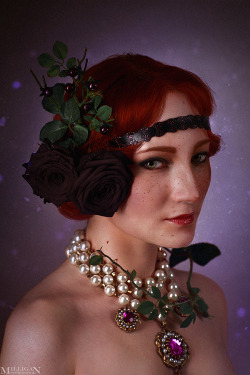   The Witcher Flower portraits Pt. III - Orianna  based on Drakonoart’s artphoto by mePrince Ari as Orianna