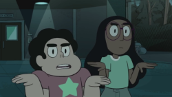 greenwithenby:  On tonight’s Steven Universe: Steven and Connie get schwifty. 