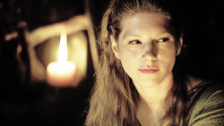 Lagertha, a warrior woman.