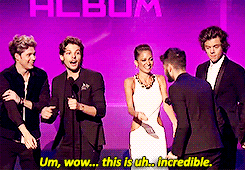 inpayne:   One Direction wins an AMA for Favorite Pop/Rock Album   