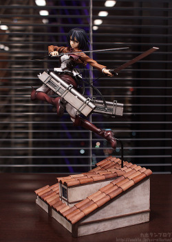 1/8th Scale Mikasa Ackerman This just too beautiful!!!