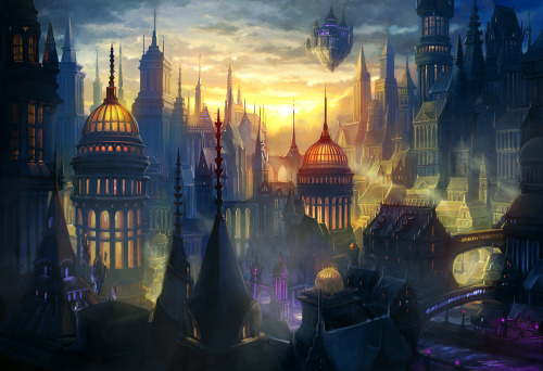 inspirationofelves:  Magic City of Vane by Alayna