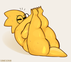 somescrub: Another Alphys Sketch Patreon | Commissions | Mod | FA |  ;9