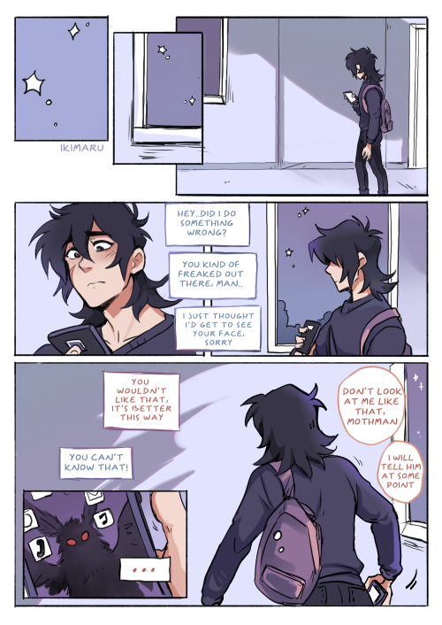 VR/college AU part 7!detective Lance is on the case but trying to be responsible about it B)first | &lt; part 6 | part 8 &gt;