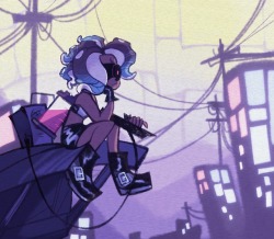 hoaxghost:Thinking about Marina.. and messing around with effects 