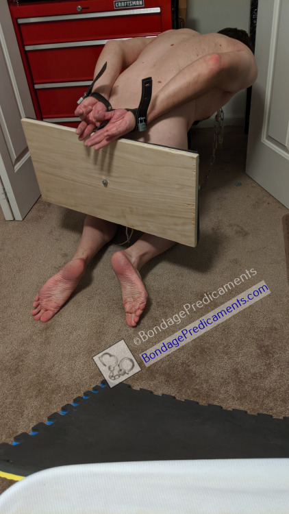 What&rsquo;s this sub looking for?Did  he lose something on the floor? Is he crawling back into the closet?  ;-)  Or maybe he&rsquo;s enduring a challenge, trying to satisfy requirements  to get released?See the full post and comments from members guessin