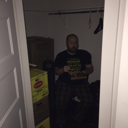 maerorus: Pat Eats Candy Alone in a Closet (2016) [X]  first there was the whoolie holenow there&rsquo;s the pat closet lol XD