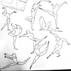 tally-art:  Tiny dancers #sketch