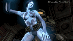 beowulf1117:  Mostly Requested: Cortana and Master Chief Large Gif Medium 