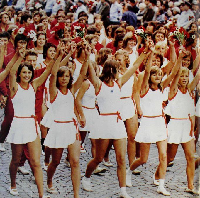 axilasfetiche:Spartakiada - Checoslovaquia  Festival del deporte y de la juventud