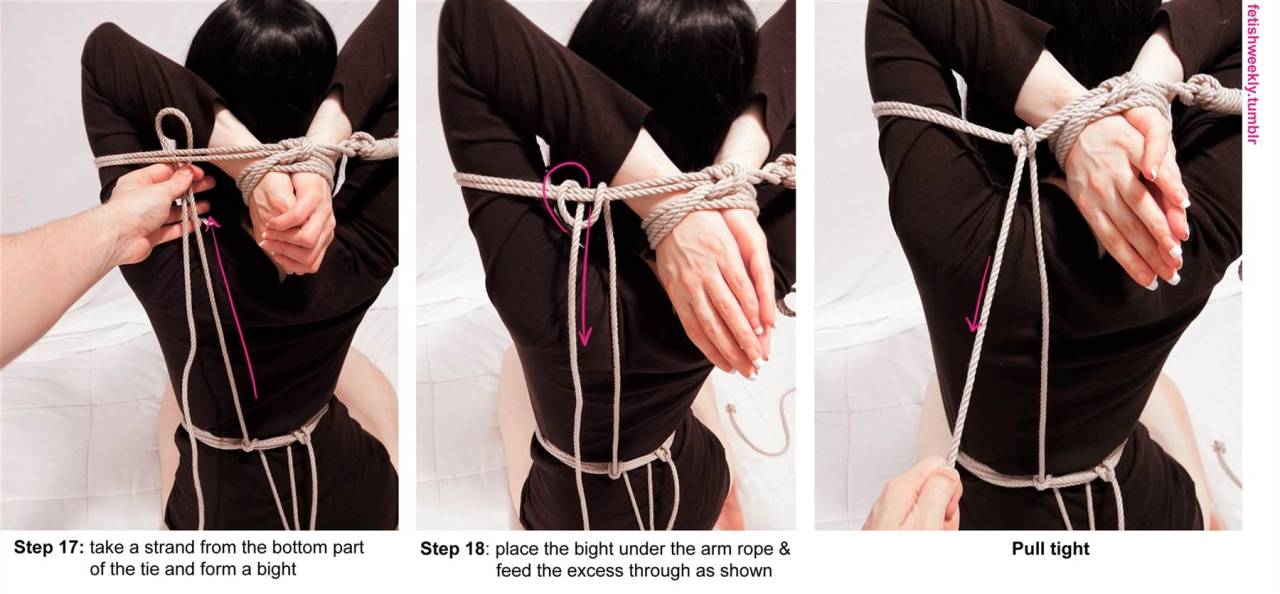 fetishweekly:  Shibari Tutorial: Consequence Rope Gag ♥ Always practice cautious