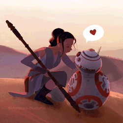 mariposa-nocturna:    A little fanart I made after seeing the star wars movie ! Because we all need a droid love!follow me on facebookfollow me on instagramfollow me on twitterfollow me on deviantartBuy me cool stuff on my shop   