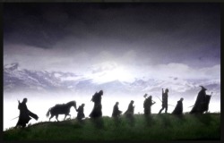 On a dangerous and arduous journey &hellip; the Fellowship of the Ring