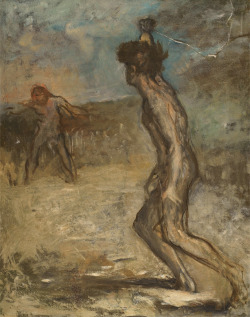 drakontomalloi:  Edgar Degas - David and Goliath. 1864 