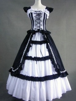 brostridersleftball:  maddie-crawfish:  gothic-culture:  yawncaster:  guys lets go against dumb fashion trends and instead wear victorian dresses  These dresses are enchanting!  I WANT ALL OF THESE  http://www.sololita.com/A majority of these dresses