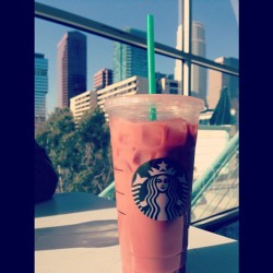 Need my fix for this 6 hour class #fidm #losangeles #starbucks #downtown #newaddiction #2ndpost