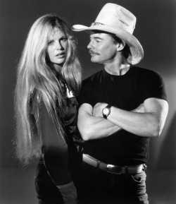 bascoonbasinger:HARD COUNTRY Kim Basinger and Jan Michael Vincent.  True story: He played a helicopter pilot in a TV show called Air Wolf.  He was such a raging alcoholic that in the second season they made the helicopter a two seater and gave him a