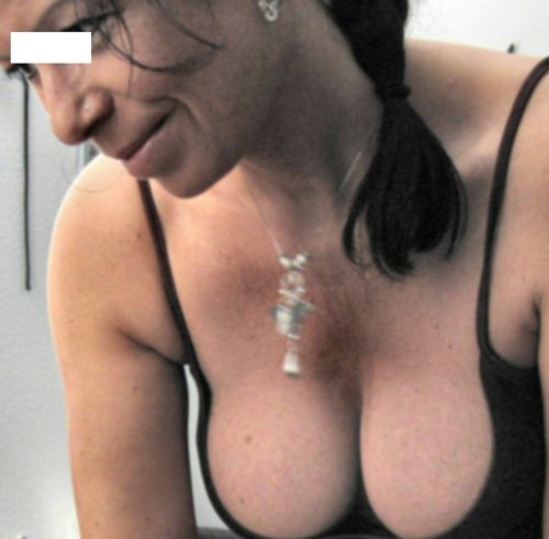 mywifeisnaked:  exposedamateursluts:  German MILF Web Slut and Cum Swallowing Whore with Horse Pussy is looking for a good Gangbang Fuck and a total Public Exposure !! This German Bitch loves to suck dozens of cocks and loves to swallow all of their
