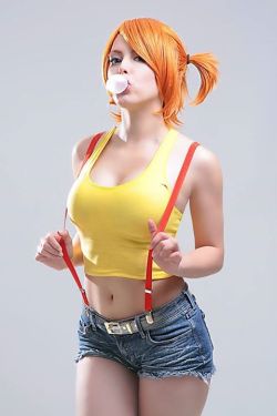 hotcosplaychicks:  Misty cosplay from Pokemon, by Nadya Sonika. for more hot cosplay http://hotcosplaychicks.tumblr.com