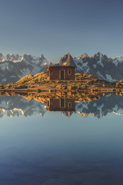 lsleofskye:  A Good Day To Come - Lac Blanc, French Alps 