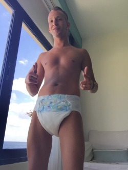 diapersonthedl:The coveted face and diaper picture has hit the Internet. lolvery handsome
