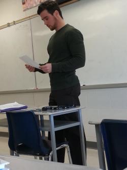 vegan-vulcan:  chad-hunter:  awesomephilia:  strippedtease:  okay BUT LOOK AT THIS FRENCH SUPPLY TEACHER HOLY SHIT    i was gonna reblog this for the booty he’s got going on but then i saw the hashtag and now I’m reblogging it for that alone.  jesus
