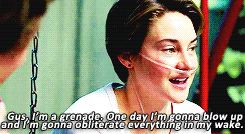 maliatale:  make me choose between two things meme:⌙anonymous made me choose between: hazel grace or tris prior “Late in the winter of my seventeenth year, my mother decided I was depressed, presumably because I rarely left the house, spent quite
