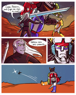 squidwithelbows:  Tbh, I want Prince Lotor to appear in season 3 exactly like in the original, except this time team Voltron just doesn’t take him seriously at all.