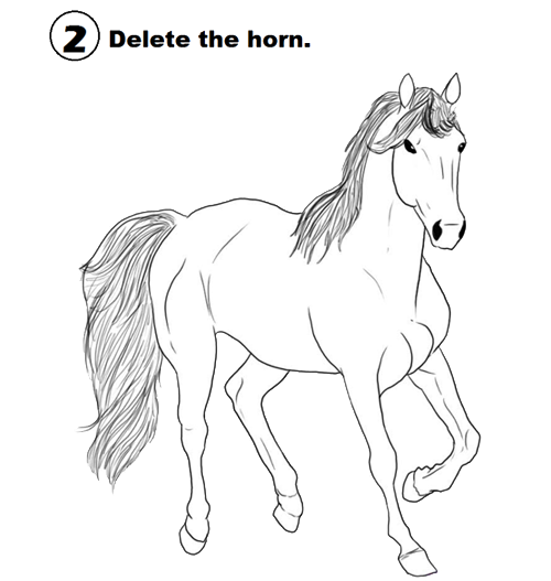 XXX tastefullyoffensive:  How to Draw a Horse photo