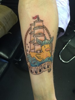 fuckyeahtattoos:  Tattoo number two done at black lotus in north kingstown RI