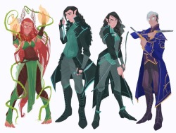 bailiesartblog: I’m only 1/3 way through Critical Role so I guess I’m officially late to the party but how bout some character sketches of Vox Machina
