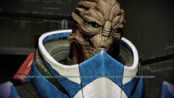 Once I was listening to one of the codex entries about turians and they said something along the lines of &ldquo;Turians without facial markings are not to be trusted, it&rsquo;s looked down upon in turian society.&rdquo; So far whenever I&rsquo;ve distru