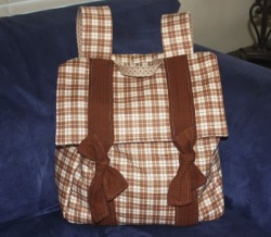 Ganbattesewing:  Diy Backpack Tutorial By  Tiny Seamstress Designs For Moda Bake