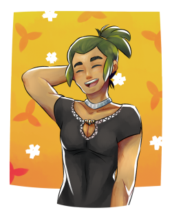 bunny-banchou:    Best Boi™ Hau but 10+ years older!HEADCANNON: He really does become the island kahuna and even gets bumped up to a member of the Elite Four in his later years.